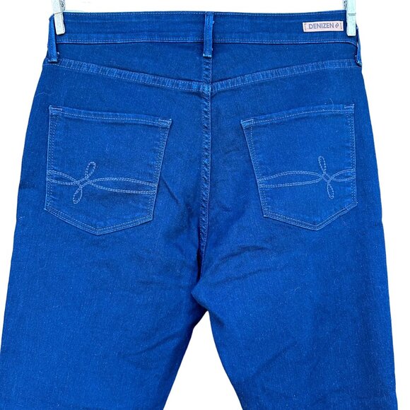 Levi's Denizen High Rise Zip Ankle Skinny Dark Blue Women's Jeans Size 12 - Picture 8 of 12